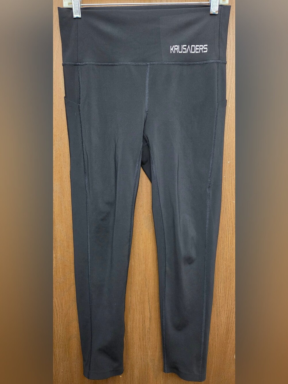 Krusaders Women's Black Leggings Size Medium Like New